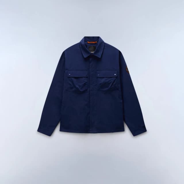 Overshirt Napapijri Leoras Bleu Male M
