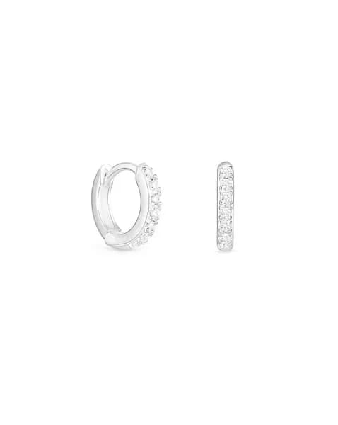 Simply Silver Mini Hoop Earrings