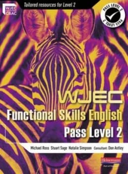 Wjec Functional Skills English. Pass Level 2 by Stuart Sage Paperback
