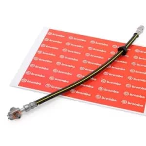 BREMBO Brake Hose ESSENTIAL LINE T 85 026 Brake Line,Brake Pipe VW,SEAT,POLO (9N_),Lupo (6X1, 6E1),POLO (6N2),Polo Schragheck (6N1)