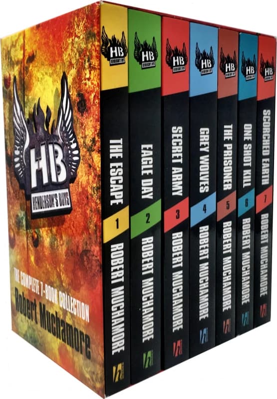 Henderson's Boys Series Box Set Complete 7 Book Collection Paperback By Robert Muchamore Robert Muchamore Books
