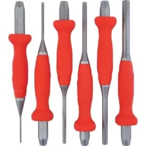 2-8MM Parallel Pin Punch Set Cushion Grip (6-Pce)