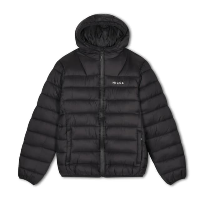 Nicce Mens Blankley Medium Puffer Jacket Black male S