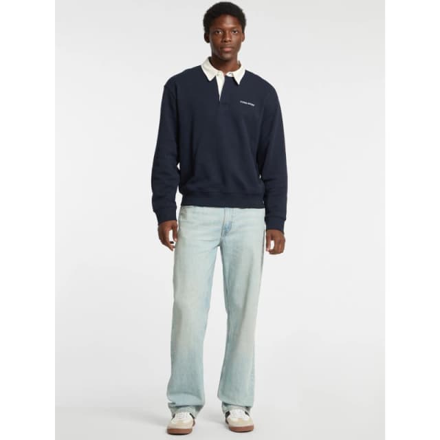 Guess Jeans Rugby Shirt Ocean A71W male Medium