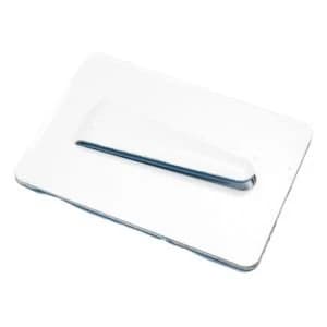 BQ White 4mm Self Adhesive Cable Clips Pack of 10