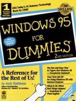 Windows 95 for Dummies by Andy Rathbone Paperback
