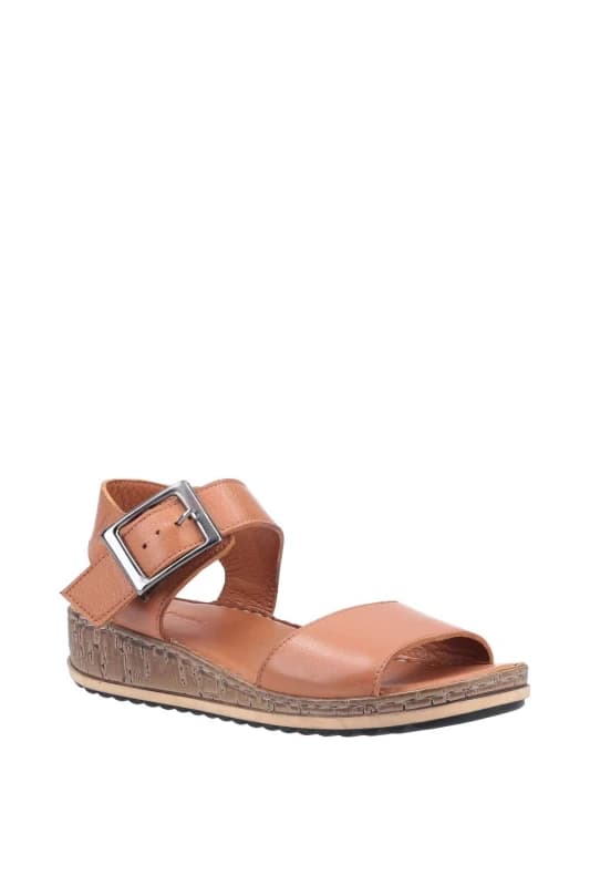 Hush Puppies Ellie Wide Sandal Tan female 3 (36)