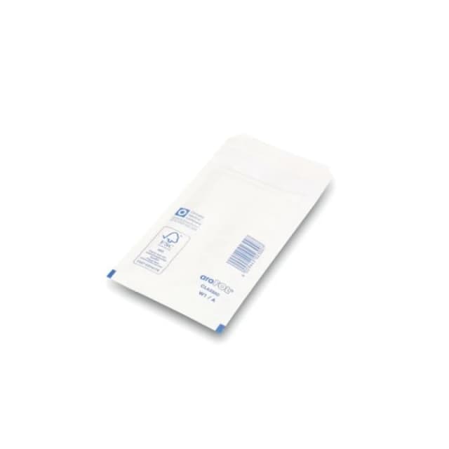 Value Bubble Lined Envelopes Size 1 100x165mm White (200 Pack) XKF71447