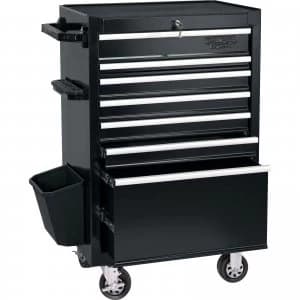 Draper 7 Drawer Tool Roller Cabinet Black