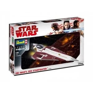 Star Wars Obi-Wans Jedi Starfighter Level 3 Model Kit