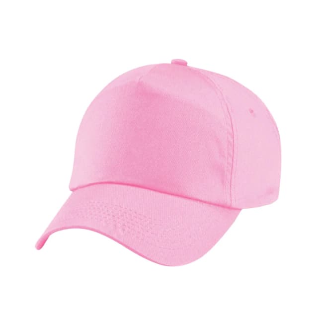 Beechfield Original 5 Panel Cap in Light Pink Light Pink Unisex One Size