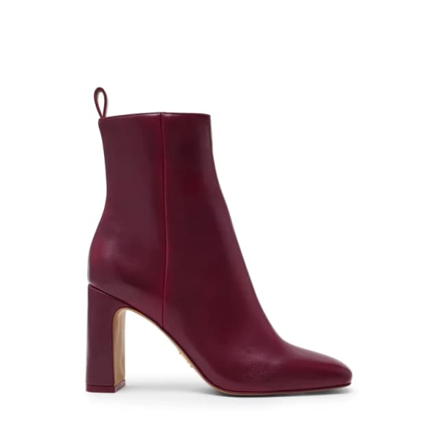 Steve Madden Adelisa Ankle Boots Red Women 40 (6.5);41 (7)