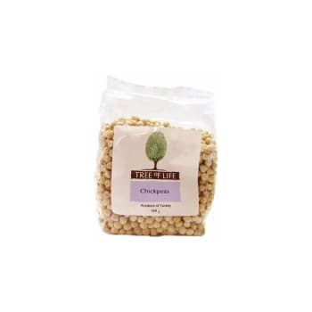 Tree Of Life Chick Peas - 500g x 6 - 87226