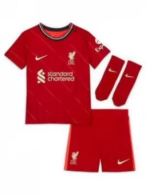 Nike Liverpool Fc Infant 21/22 Home Kit, Red, Size 18-24 Months