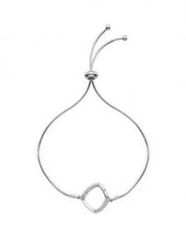 Hot Diamonds Behold White Topaz Bracelet