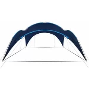 Party Tent Arch 450x450x265cm Dark Blue Vidaxl Blue