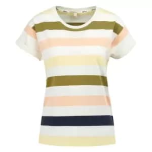Barbour Womens Lyndale Top Buttermilk Multi 14
