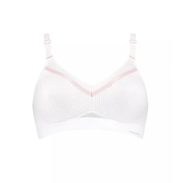 Triumph Free Motion Sports Bra White Women 34B;38E;36E;34E;38DD;36DD;34DD;40D;38D;36D;34D;32D;40C;38C;36C;34C;32C;38B;36B