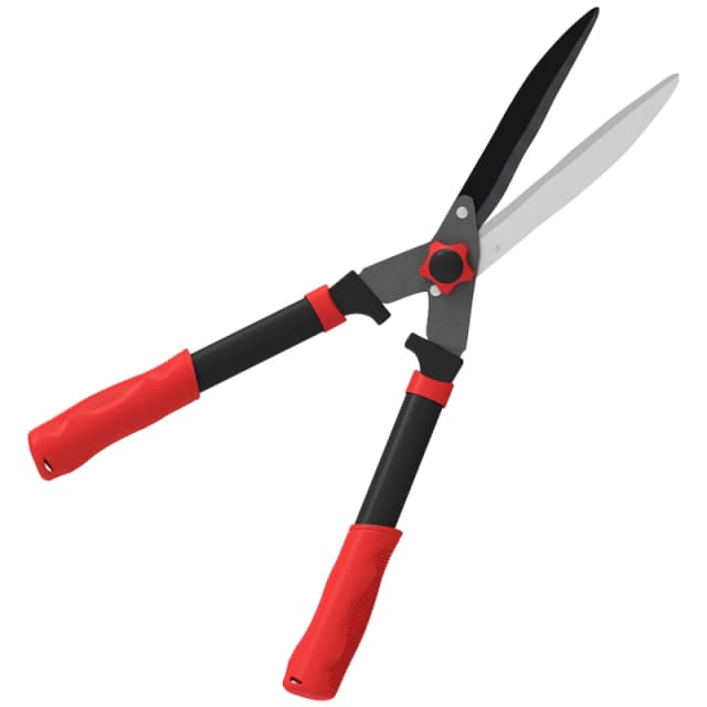 Outsunny Outsunny Garden Shears, 63.5cm Hedge Shears with Razor-Sharp Blades