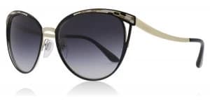 Bvlgari BV6083 Sunglasses Black / Gold 20188G 56mm