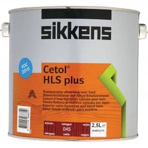 Sikkens Cetol HLS Plus Translucent Woodstain Mahogany 2.5l