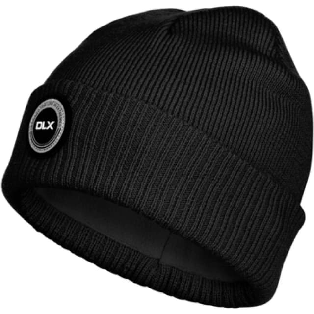 Trespass Trespass Men Enola DLX Beanie in Black One Size Male 5063574661041