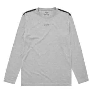 Nicce Sofa Long Sleeve T-Shirt - Grey