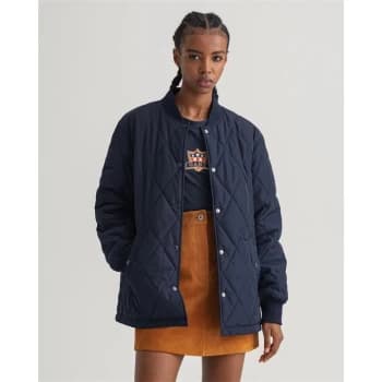 Gant Gant Quilted Coach Jacket - EVENING BLU 433