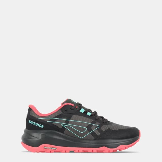 Karrimor Tempo Trail Trainers Ladies Black/Pink female 4 (37)