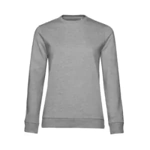 B&C Womens/Ladies Set-in Sweatshirt (M) (Grey Heather)