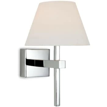 Firstlight - Fabio - 1 Light Bathroom Wall Light Chrome, Opal Glass IP44, G9