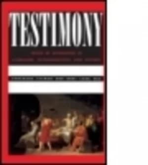 Testimony by Shoshana Felman