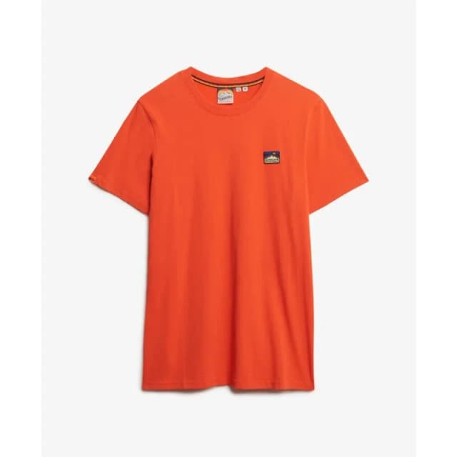 Superdry Great Outdoors Embroidered T-Shirt Intense Red Men M;L;XL;XXL