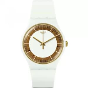 Swatch Siliwhite Watch