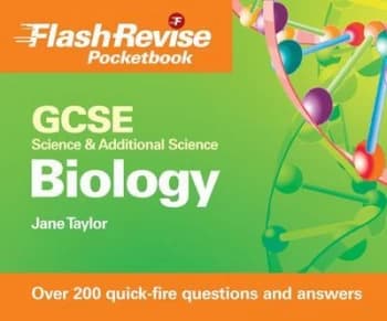 Gcse Science and Additional Science Biology Flash Revise Pocketbook by Jane Taylor Paperback