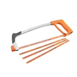 Bahco - 317 300mm Hacksaw Frame with 4 Blades BAH317AV XMS23HACKBL
