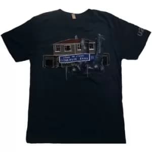 U2 - Cedar Wood Road Unisex X-Large T-Shirt - Blue