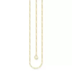 Charmista Gold Plated Cold Enamel Necklace X2089-427-39
