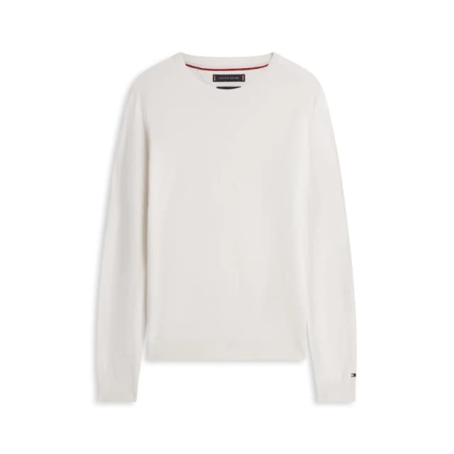 Tommy Hilfiger Tommy DC Cttn Knit Sn62 Ivory male M