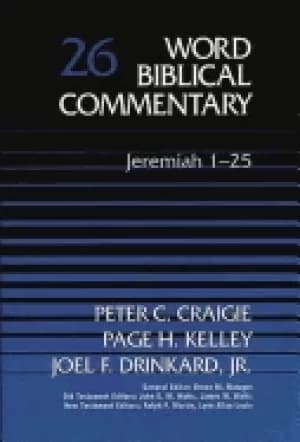 word biblical commentary vol 26 jeremiah 1 25 438pp