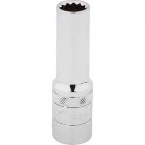 Draper 1/2" Drive Hi-Torq Deep Bi Hexagon Socket Metric 1/2" 12mm