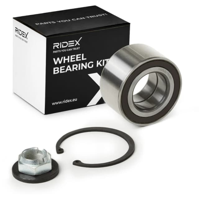 RIDEX 654W0087 Wheel bearing kit Front axle both sides Wheel Bearing Kit (654)