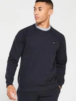 Urban Armor Gear Rival Fleece Crew - Black Size M Men