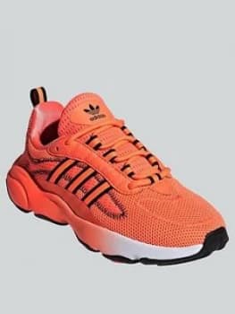 Adidas Originals Haiwee J Junior Trainer - Coral