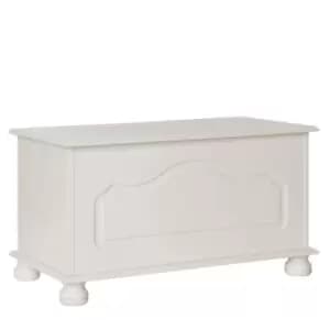 Copenhagen Blanket Box In White