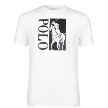 Polo Ralph Lauren Active Short Sleeve T Shirt - White
