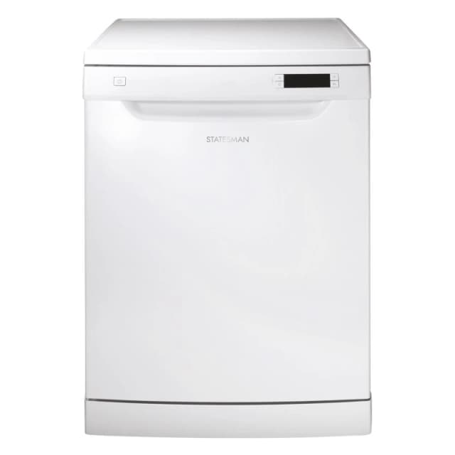 Statesman Freestanding 12 Place Full Size Dishwasher White