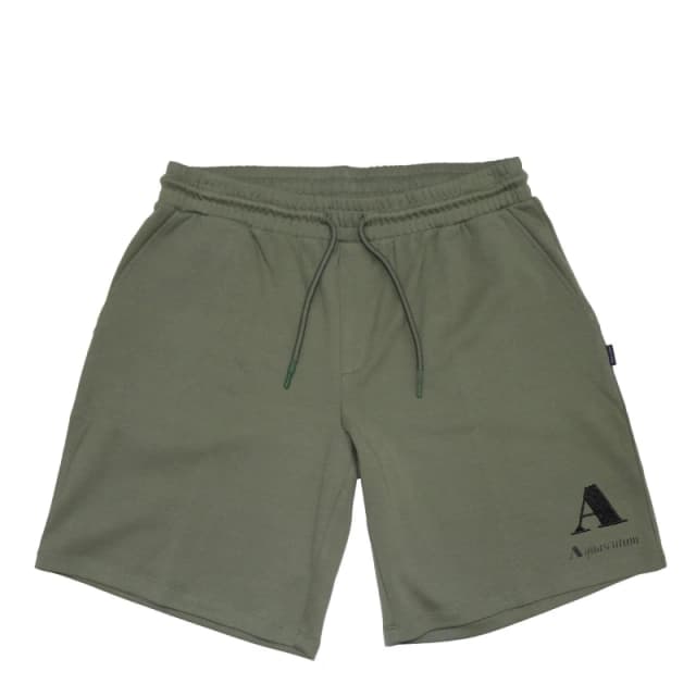 Aquascutum Mens Fleece Jogger Shorts Fleece Shorts Small Green 47098415350