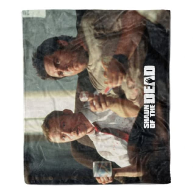 Shaun of the Dead Crisis Worsens Fleece Blanket - M