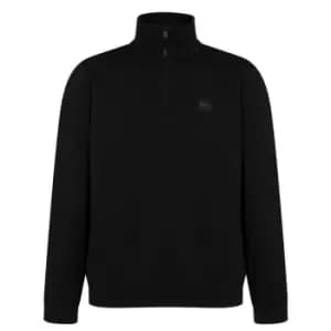 Boss Boss Zetrust quarter Sweater Mens - Black